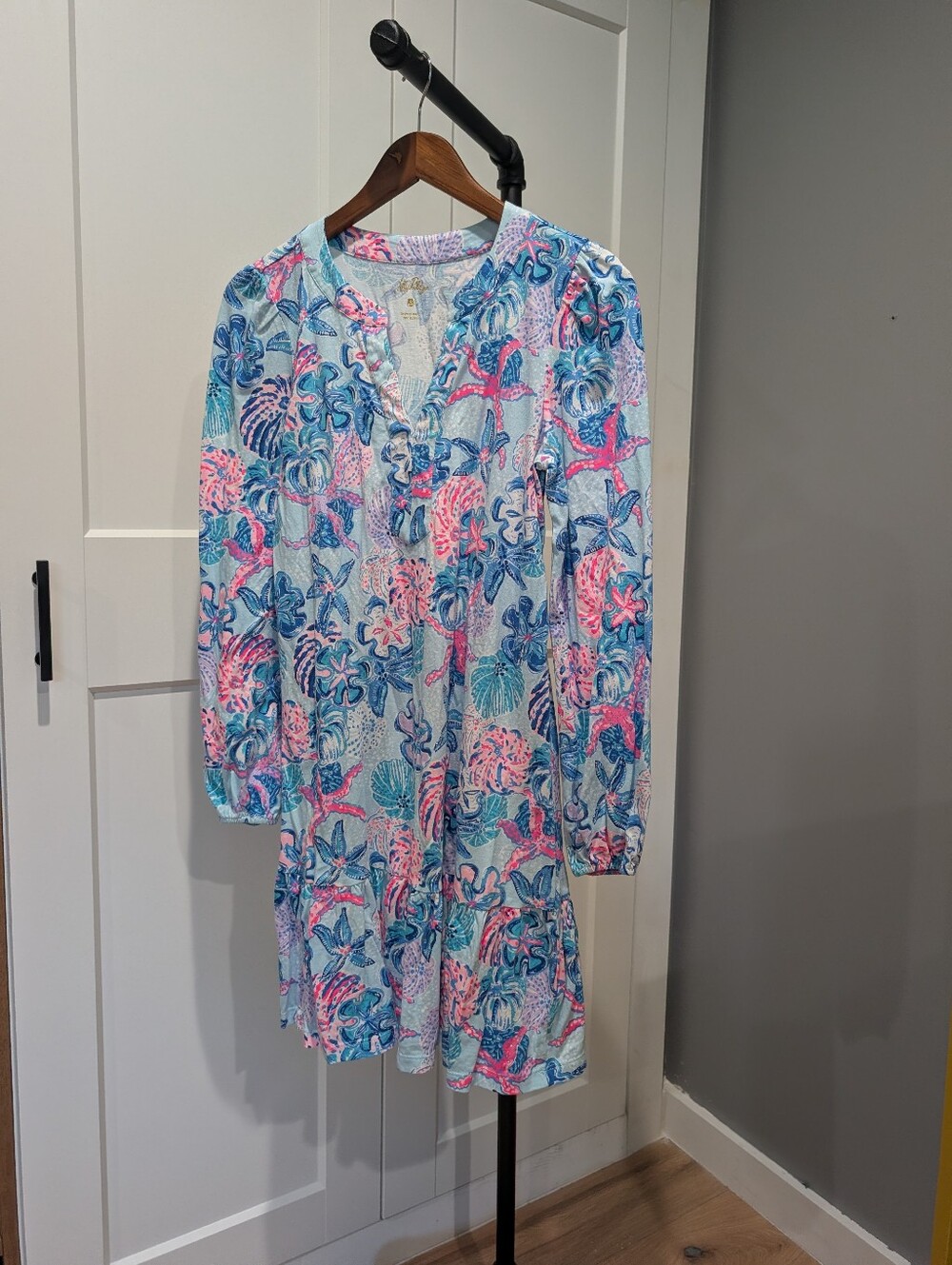 Lilly Pulitzer Cotton Long Sleeve Dress